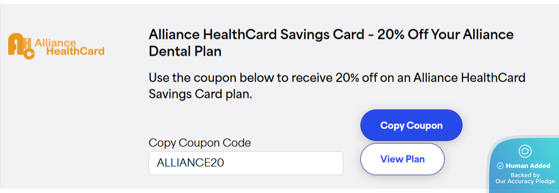 Screenshot for DentalPlans.com offer #12822576