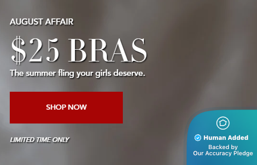 Screenshot for Frederick's of Hollywood offer #12827941