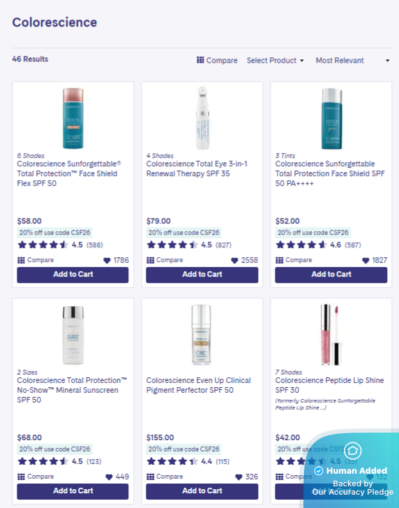 Screenshot for LovelySkin offer #12829171