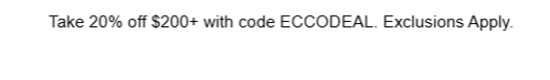 Screenshot for ECCO offer #12638152