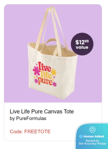 Screenshot for PureFormulas offer #12838049