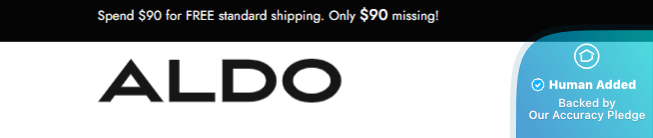 Screenshot for ALDO offer #12558743