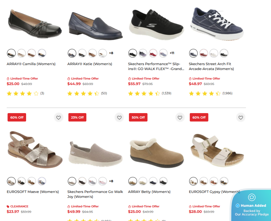 Screenshot for ShoeMall offer #12646159