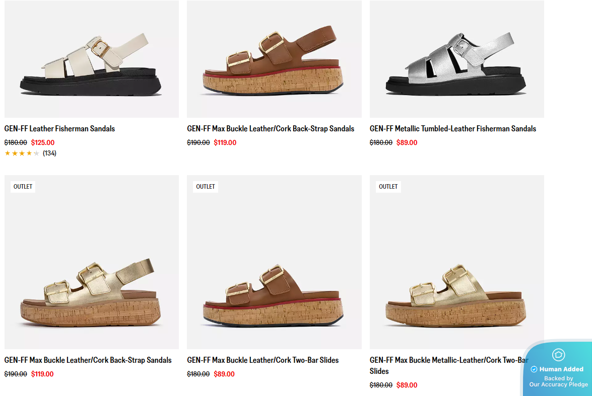 Screenshot for FitFlop offer #12451348