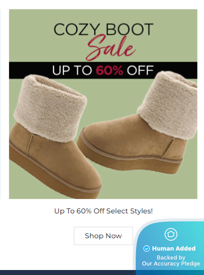 Screenshot for ShoeMall offer #12842114