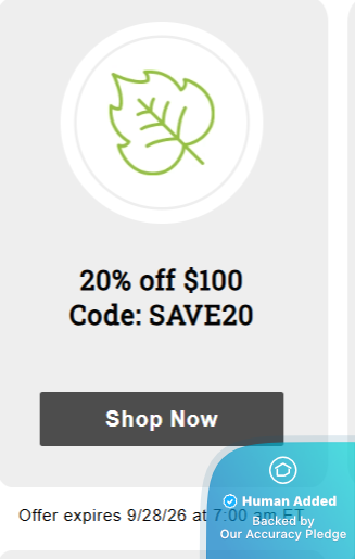 Screenshot for Vitacost offer #12843891