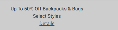 Screenshot for Hot Topic offer #12802822