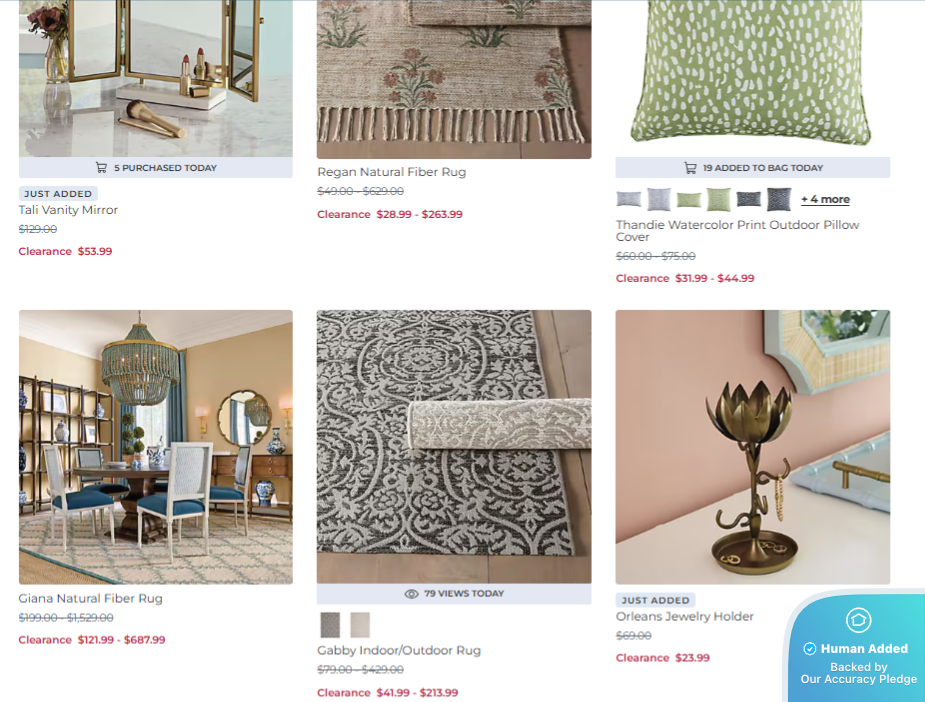 Screenshot for Ballard Designs offer #12814255