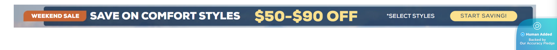 Screenshot for Walking Company offer #12845467