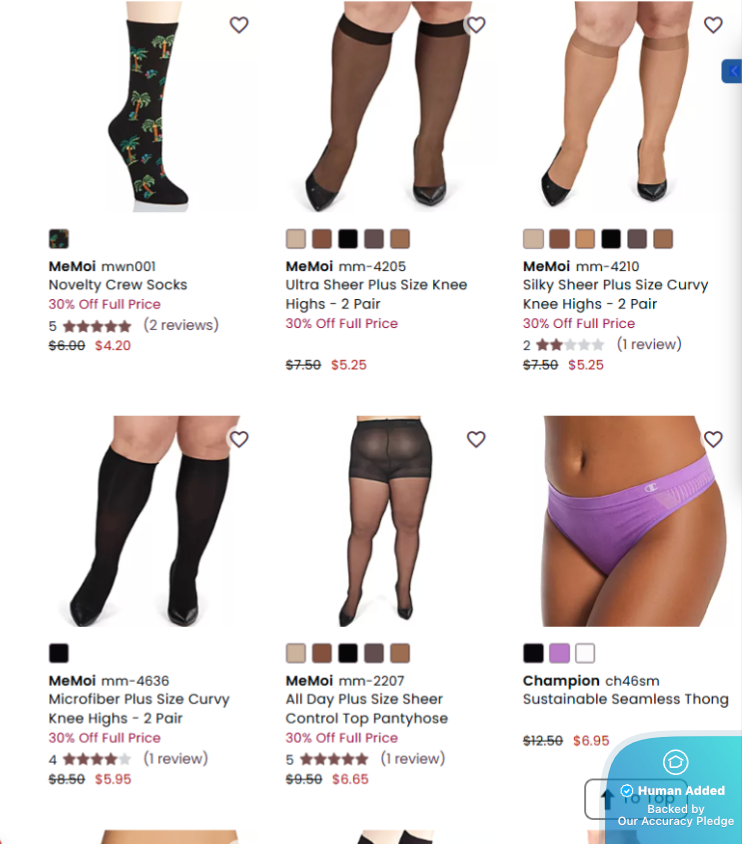 Screenshot for HerRoom offer #12684398