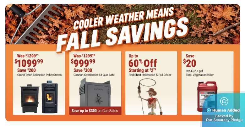 Screenshot for Tractor Supply offer #12848195