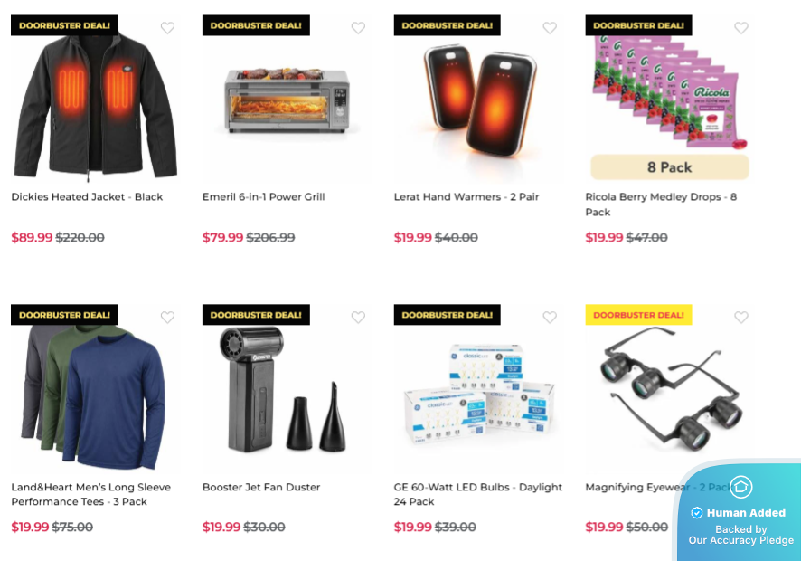 Screenshot for Heartland America offer #12848610