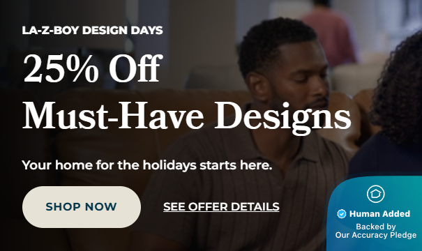 Screenshot for La-Z-Boy offer #12849442