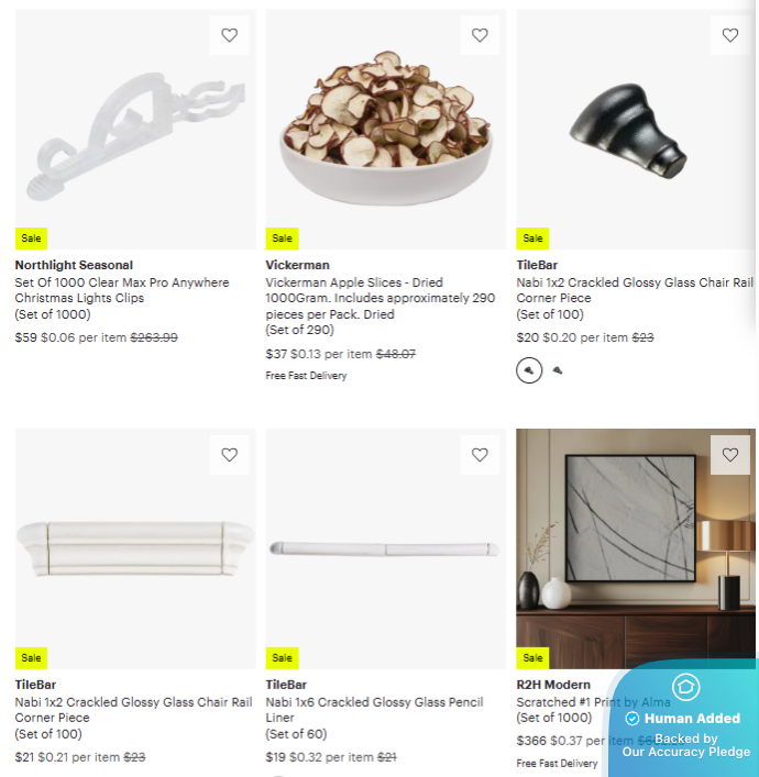 Screenshot for Perigold offer #12782918