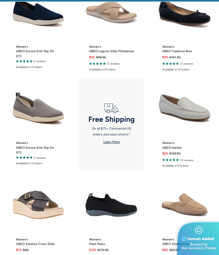 Screenshot for FootSmart offer #12605819