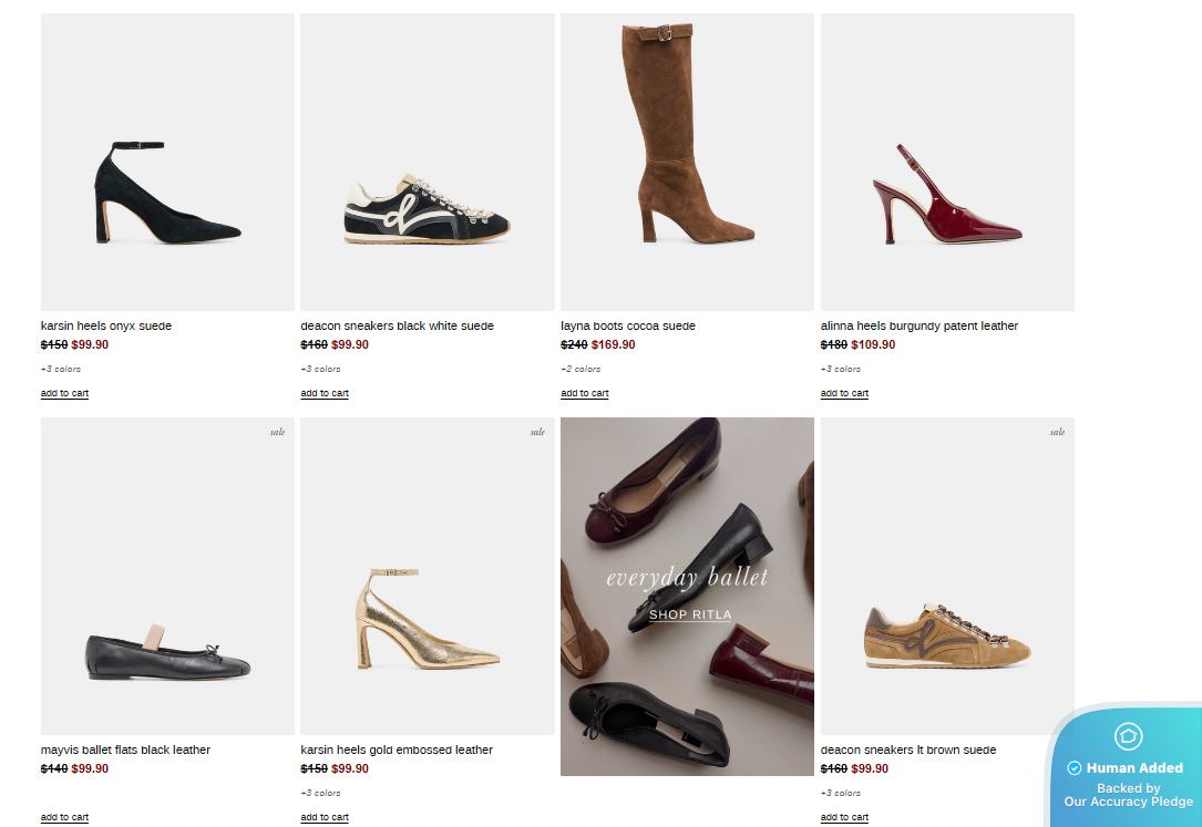 Screenshot for Dolce Vita offer #12582342