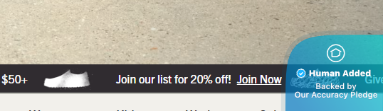 Screenshot for Hey Dude offer #12851992
