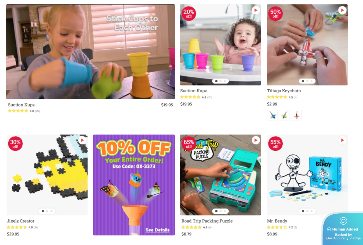 Screenshot for Fat Brain Toys offer #12694211