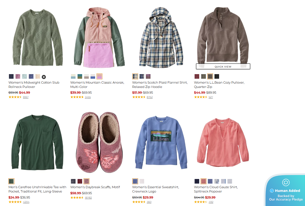 Screenshot for L.L.Bean offer #12810132